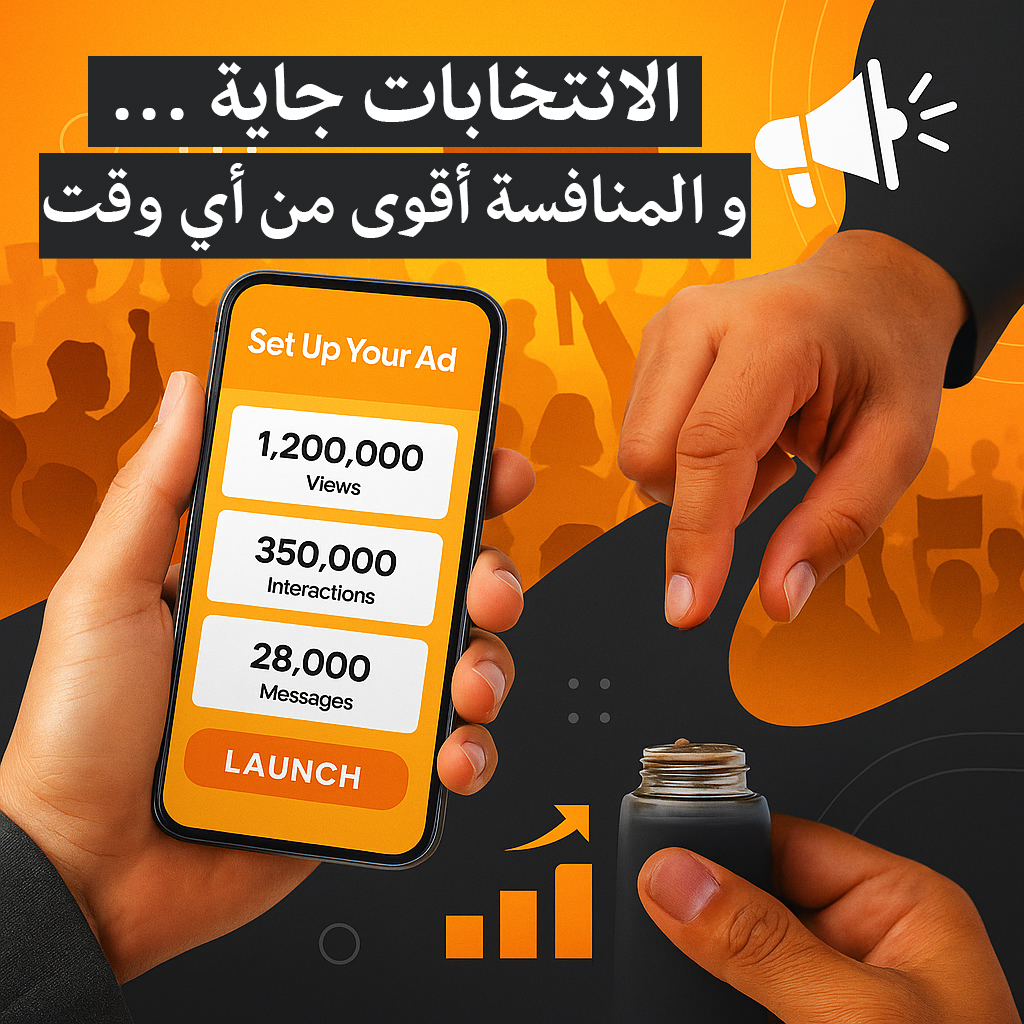awtarnetworkiq's tweet photo. الانتخابات جايّة 🔥 خلي إعلانك يوصل للي يهمّك… أطلق حملتك اليوم ويا شبكة أوتار https://t.co/JtCM0DA8SN
