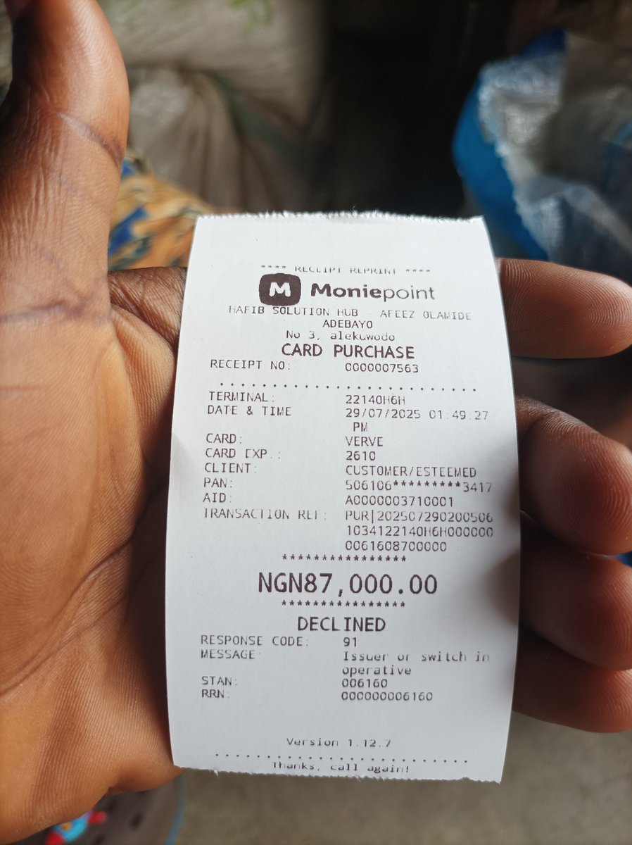 adfeezy's tweet photo. @PolarisBankLtd @PolarisBankLtd 
@PolarisBankLtd 
@officialEFCC 
@icpcnigeria 
Why keeping me waiting for a refund for more than 2 weeks now 
Why @PolarisBankLtd https://t.co/VRWANbm0UK