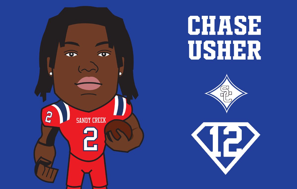 Fayette Co. GA Sports (@fayettesports) on Twitter photo Next in the 2025 Fayette County Super 12, lockdown cornerback Chase Usher of Sandy Creek. <a href="/SCHSPatriots/">Sandy Creek Football</a> Next in the 2025 Fayette County Super 12, lockdown cornerback Chase Usher of Sandy Creek. <a href="/SCHSPatriots/">Sandy Creek Football</a>