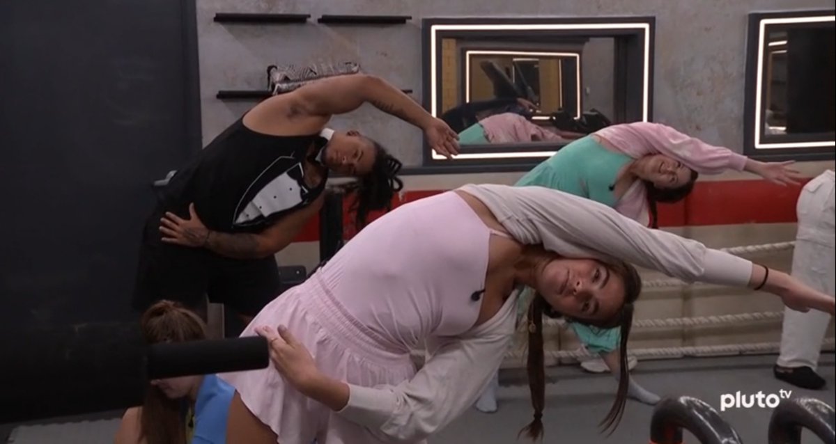 queenrealitea's tweet photo. Keanu doing ballet with the girls is my favorite thing #bb27 https://t.co/8frGscQ7c9