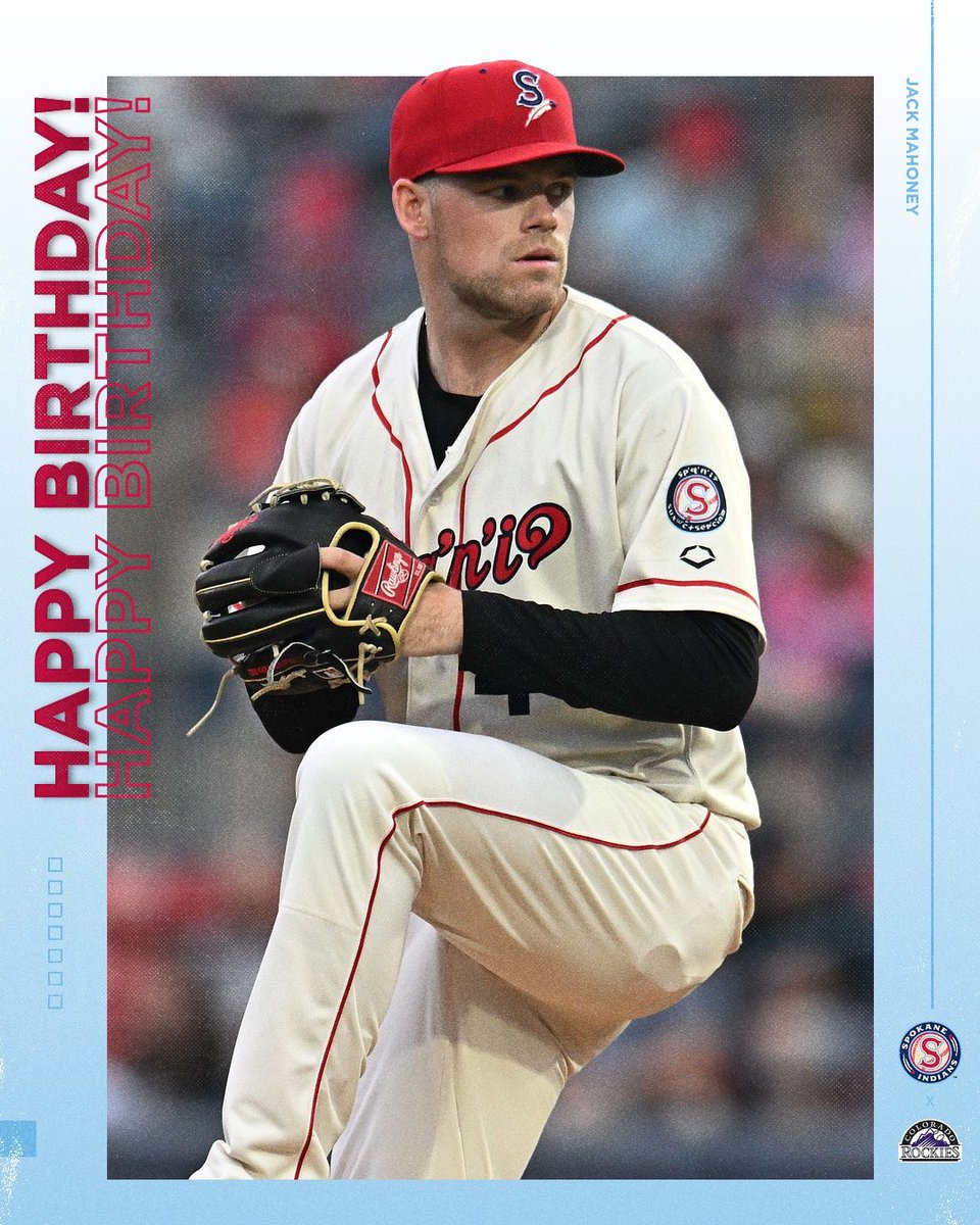 Spokane Indians (@spokaneindians) on Twitter photo #HBD to 2024 Northwest League champion Jack Mahoney! 🥳 #GoSpo #HBD to 2024 Northwest League champion Jack Mahoney! 🥳 #GoSpo