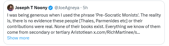History इतिहास 🇺🇲🛕 🚀 (@shreehistory) on Twitter photo There was no "Kerala" school of Mathematics. I have studied the guru parampara mentioned in the texts.
<a href="/JoeAgneya/">Joseph T Noony</a> will come around that too.
Our interactions have been fruitful so far when I made him accept the falsehood of Theon of Smyrna, Euclid and other fiction such as There was no "Kerala" school of Mathematics. I have studied the guru parampara mentioned in the texts.
<a href="/JoeAgneya/">Joseph T Noony</a> will come around that too.
Our interactions have been fruitful so far when I made him accept the falsehood of Theon of Smyrna, Euclid and other fiction such as