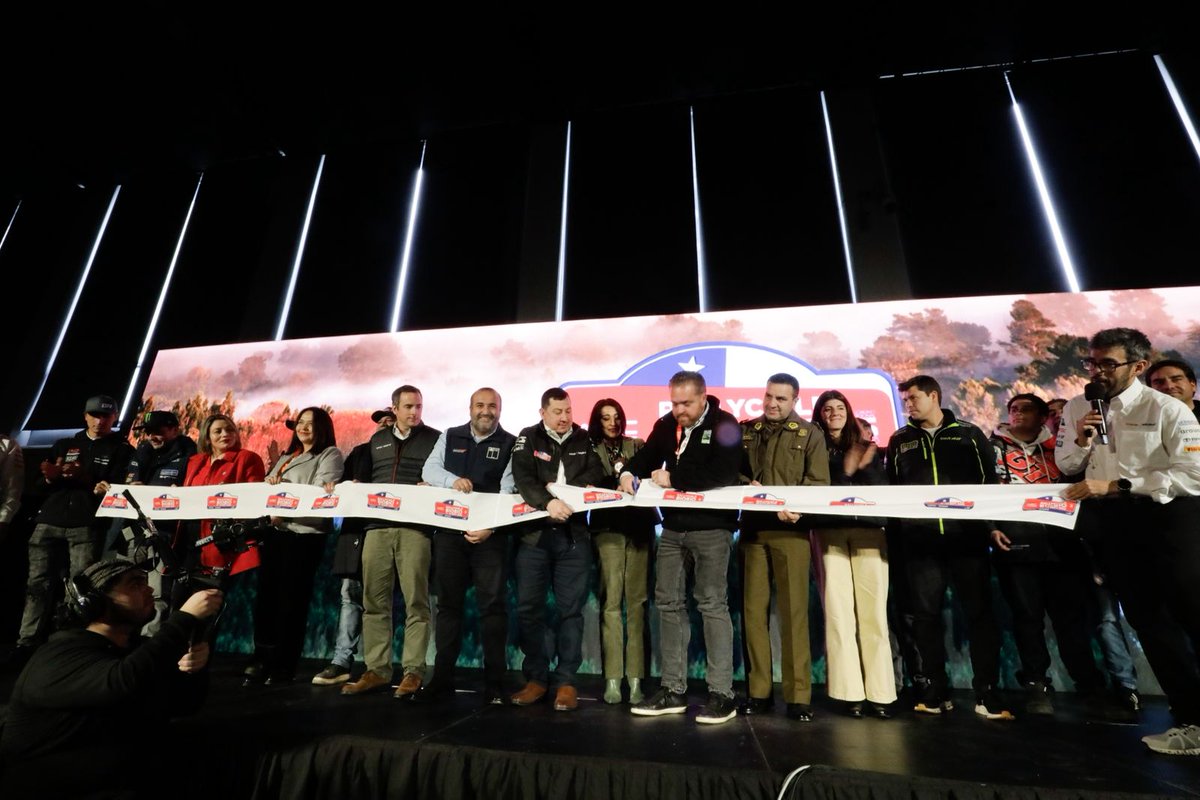 gorebiobio's tweet photo. Biobío acelera hacia el WRC Rally Mundial Chile Biobío 2025

El rugir de los motores y la adrenalina del rally encendieron el Gobierno Regional del Biobío para lanzar oficialmente la fecha mundial y dar inicio a la cuenta regresiva. https://t.co/8Daz54mmMr
