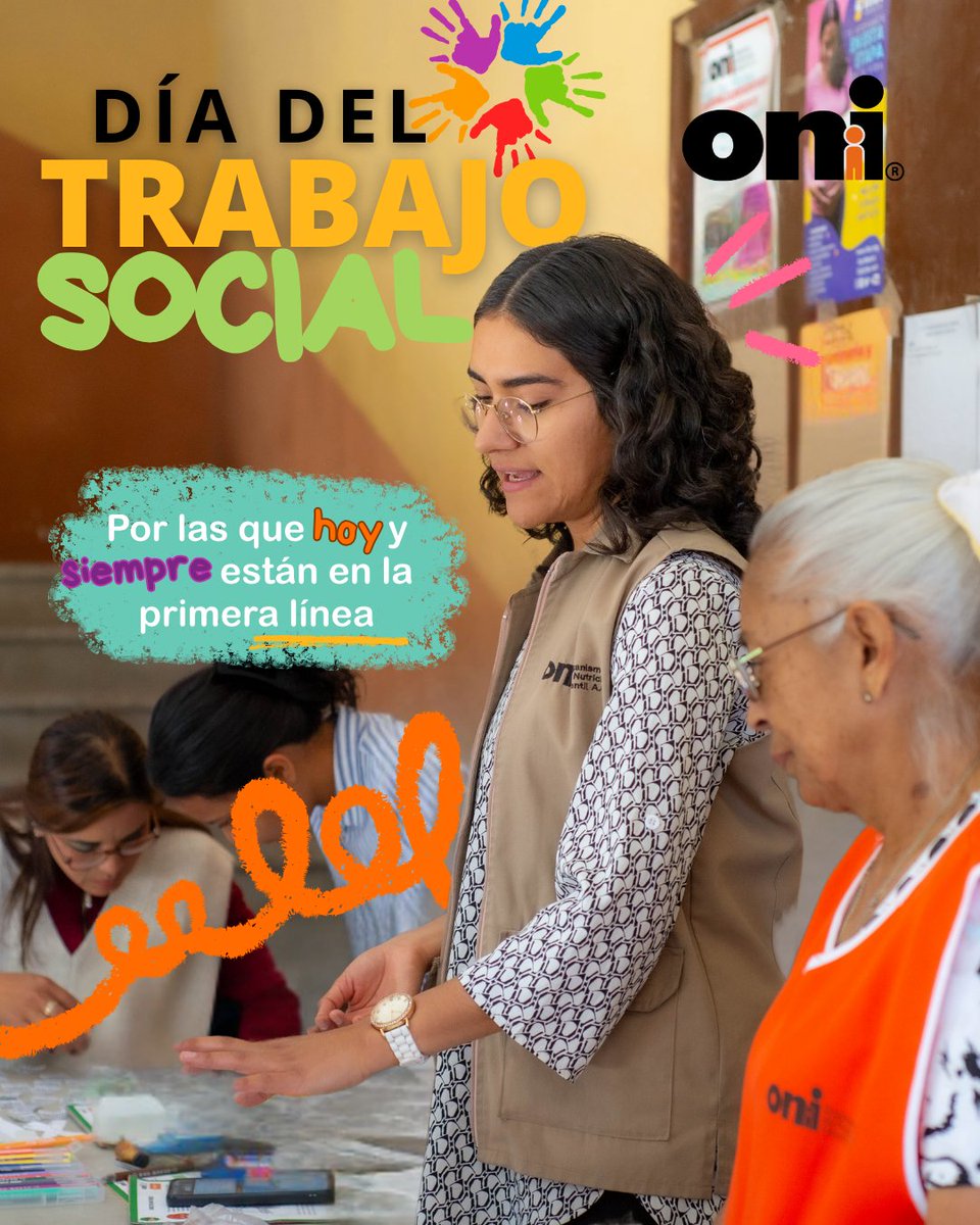 🌍🧡 Hoy celebramos a quienes están día con día en la primera línea de apoyo.

Nuestras trabajadoras sociales son el corazón que late en cada historia.

Gracias por recordarnos que para cambiar realidades, primero hay que entenderlas.

👏 ¡Feliz Día del Trabajo Social!