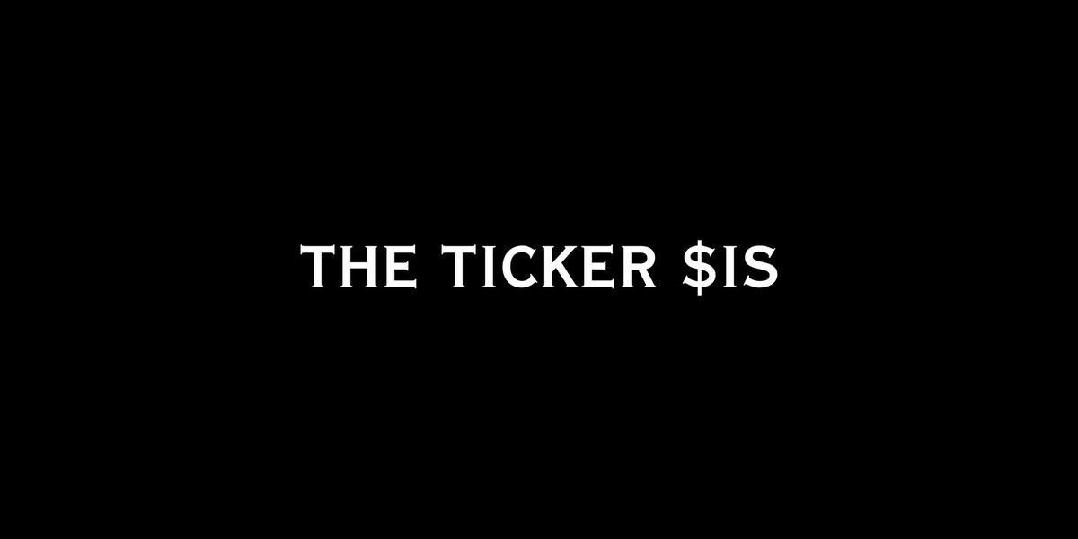 enjoyamann's tweet image. The ticker $IS

@InternetSpirits