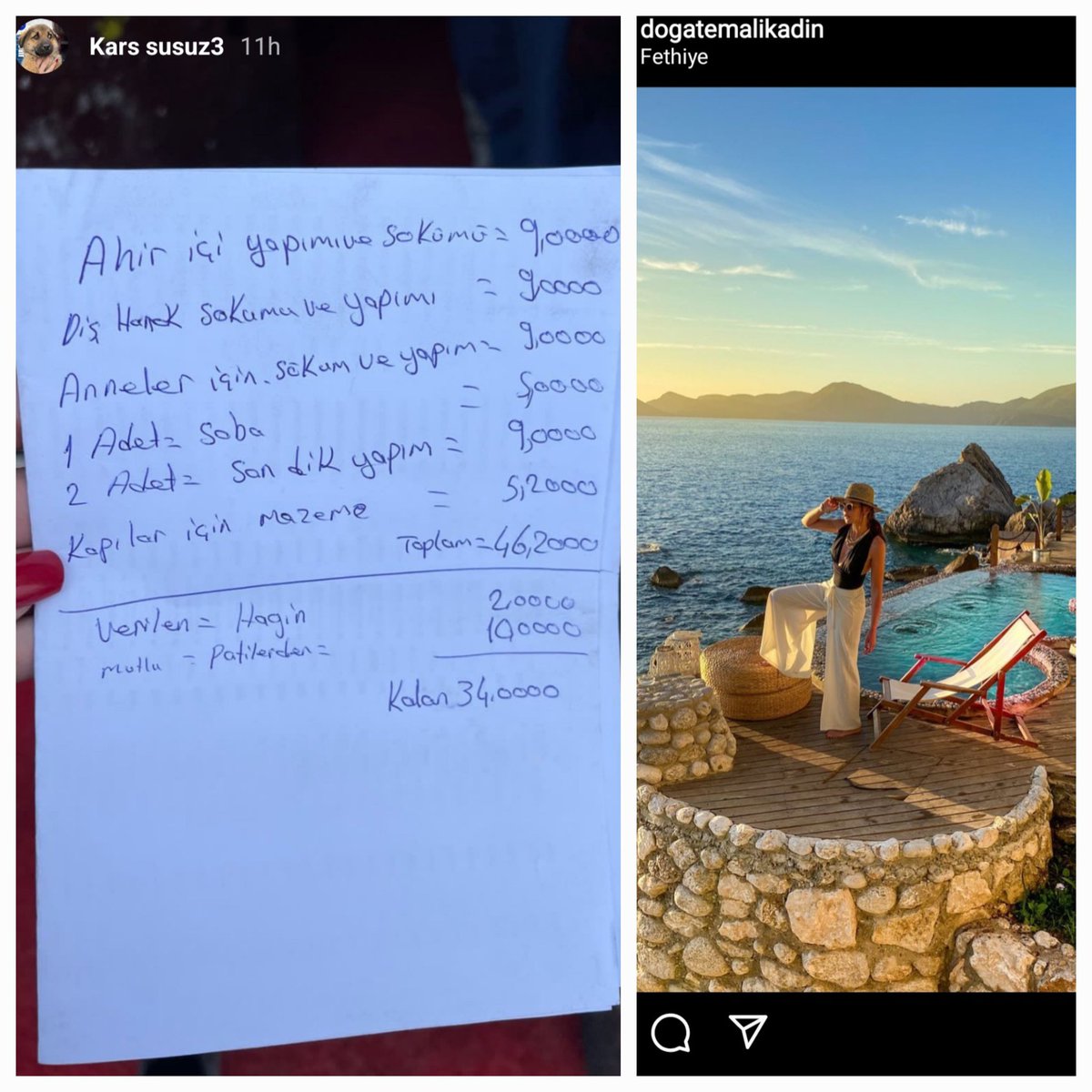 Başıboş köpek dilendiren bir şahsın topladığı paralar ile Fethiye'de tatil yaptığı iddia ediliyor.