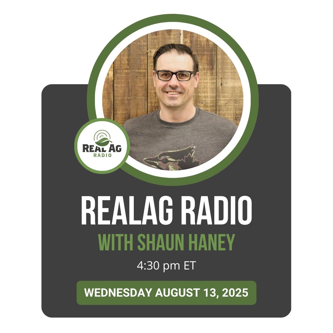 Tune in to #RealAgRadio at 430 E on <a href="/RURALRADIO147/">RURALRADIO147</a>! Your host @ShaunHaney is joined by <a href="/RoxburghDoug/">Doug Roxburgh</a> of <a href="/albertabeef/">Alberta Beef</a>, Chris Davison of <a href="/canolacouncil/">Canola Council of Canada</a> &amp; <a href="/kidcorn1/">neil townsend</a> of <a href="/GrainFoxApp/">GrainFox</a>! #cdnag #ontag #westcdnag