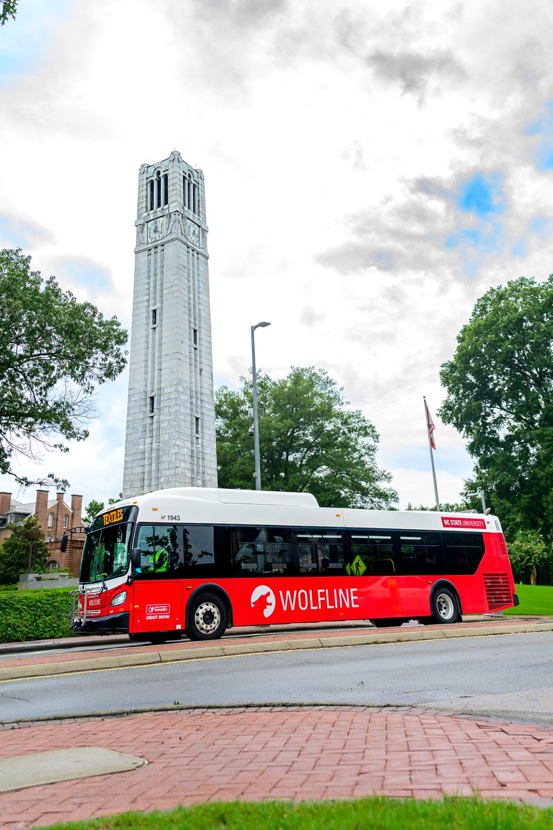 Wolfline will begin Fall 2025 service on Monday, Aug. 18: transportation.ncsu.edu/wolfline/wolfl…. Changes include a Route 30 detour (along Western Blvd), additional buses on Routes 30 and 41, and extended service until 10 p.m. during school breaks!