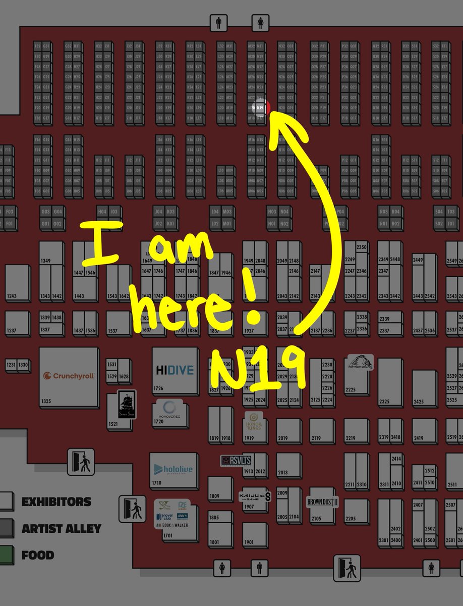 Here is my catalogue for ANYC. Added two new prints, some new stickers, and charms.

I'll be at N19, so come say hi.

#anyc2025 #animenyc2025
