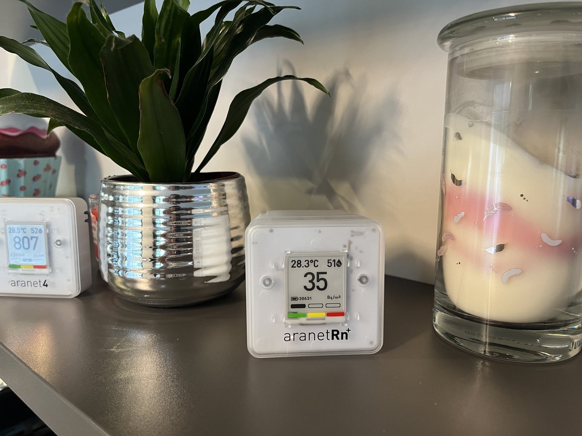 Andre Henriques (@scientistandre) on Twitter photo Testing my brand new <a href="/aranet_home/">Aranet Home</a> Radon sensor! So far so good. Menu buttons on the side are very intuitive.
The bulky ionising camber actually give a nice look to it.
Many thanks to <a href="/Massimi40945796/">Massimiliano Lo Iacono</a> for the great support. Testing my brand new <a href="/aranet_home/">Aranet Home</a> Radon sensor! So far so good. Menu buttons on the side are very intuitive.
The bulky ionising camber actually give a nice look to it.
Many thanks to <a href="/Massimi40945796/">Massimiliano Lo Iacono</a> for the great support.