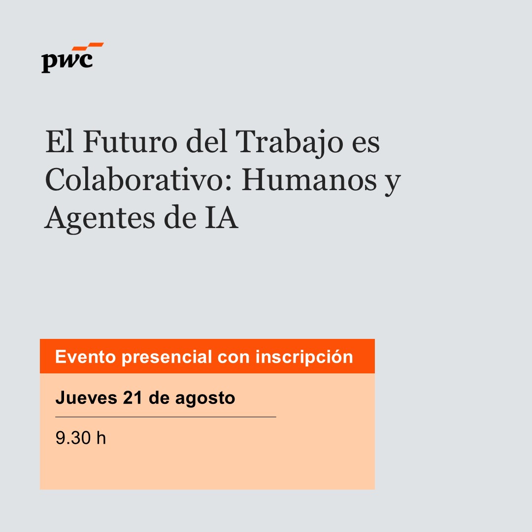 ➡️“El Futuro del Trabajo es Colaborativo: Humanos y Agentes de IA”
🗓️Jueves 21/8 -  9.30 h - evento presencial en nuestras oficinas junto a la Asociación de Gestión Humana.
Speakers: Roberto Cruz y Rossana Grosso .
📍 Cupos limitados. ¡Preinscribite!
👉 shorturl.at/xyz123