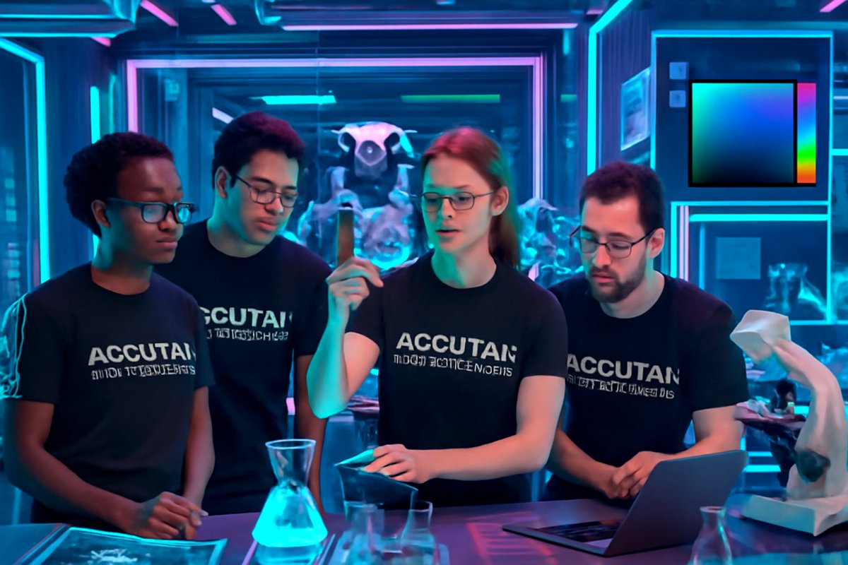 accutarbioAI's tweet photo. "Accelerating drug discovery with AI at Accutar Biotechnology! 💡 Our innovative AI-powered platform is transforming how targeted therapies are designed and developed, bringing hope to patients faster than ever. Follow us for the latest breakthroughs in biotech and medicine. https://t.co/4wBgYr4pZU