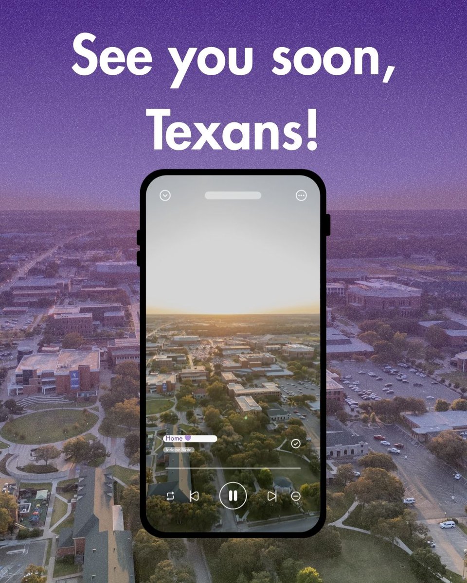 TarletonState's tweet image. The first day of class is right around the corner! Apply today for an unforgettable time 💜 

🔗 bit.ly/4m9lIiY

#TarletonState #BleedPurple #TarletonBound