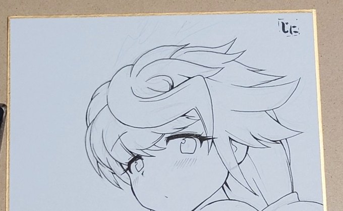 寝落ちしたりナイトレインしたり ペン入れするする詐欺状態を 解消しました びりびり角はあとでコピックでかくつもり