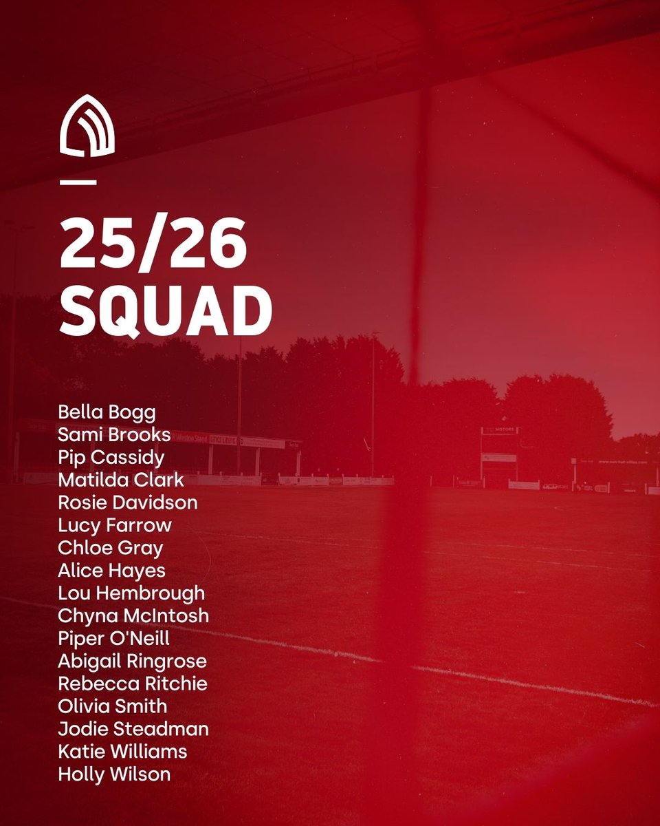 📝 Introducing your senior squad for 2025/26!

Our Lincoln United (tier 4) side will be represented by the following players.