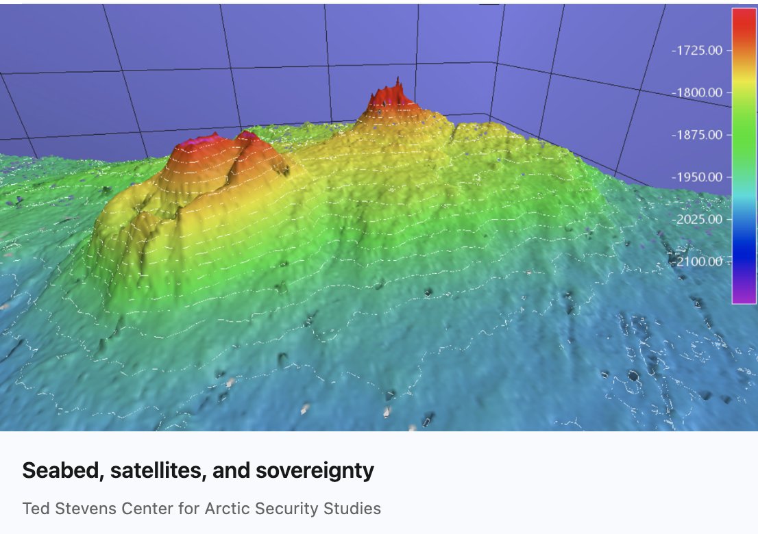 Ted Stevens Center for Arctic Security Studies tweet media