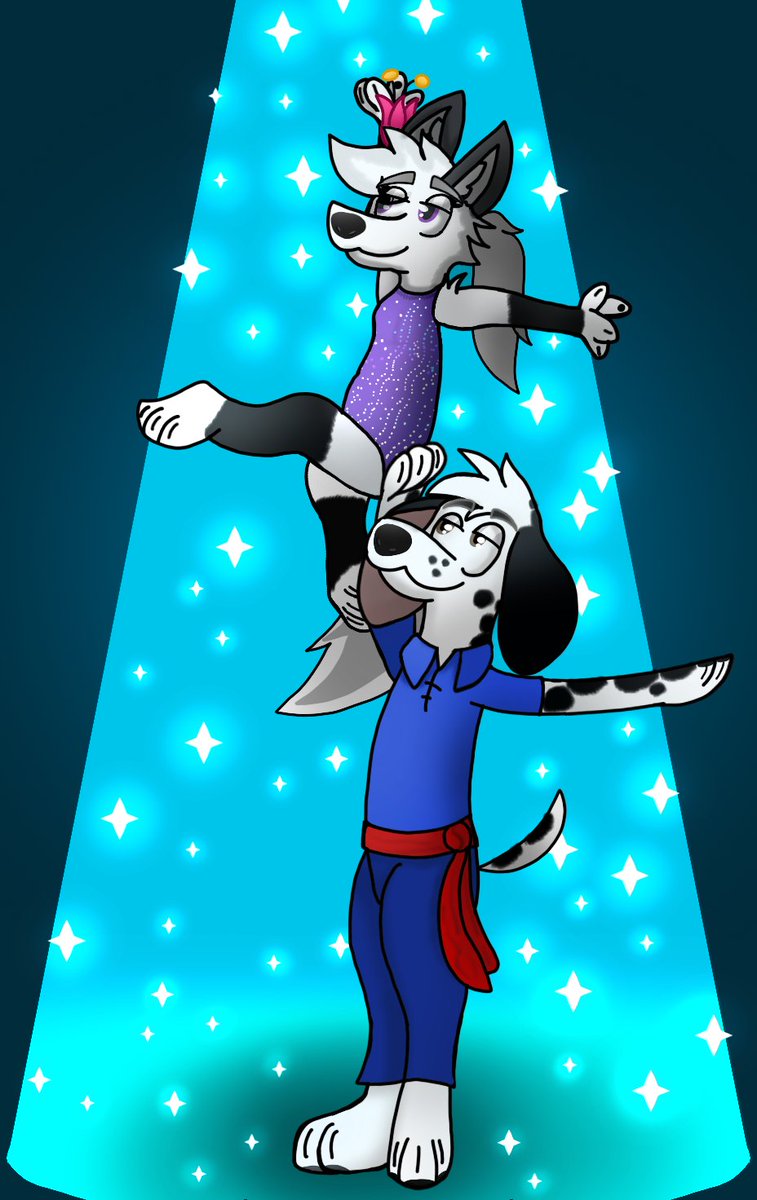 MattHuskyLegends๐ถ๐ฑ Commissions Open (@matthuskylegend) on Twitter photo A elegant commission for <a href="/Demon2000Dark/">๐Dark Demon๐ (COMMISSIONS: CLOSED!)</a> as a gift art for <a href="/DalmThomas1945/">Thomas Dalmatian (Now On BlueSky)</a>, featuring his oc's: Thomas and Saily performing the chair pose!
These two are going to be great acrobatic performers ^^
#101DalmatianStreet #101DS #Disney #furry #oc #Commission #101Dalmatians A elegant commission for <a href="/Demon2000Dark/">๐Dark Demon๐ (COMMISSIONS: CLOSED!)</a> as a gift art for <a href="/DalmThomas1945/">Thomas Dalmatian (Now On BlueSky)</a>, featuring his oc's: Thomas and Saily performing the chair pose!
These two are going to be great acrobatic performers ^^
#101DalmatianStreet #101DS #Disney #furry #oc #Commission #101Dalmatians