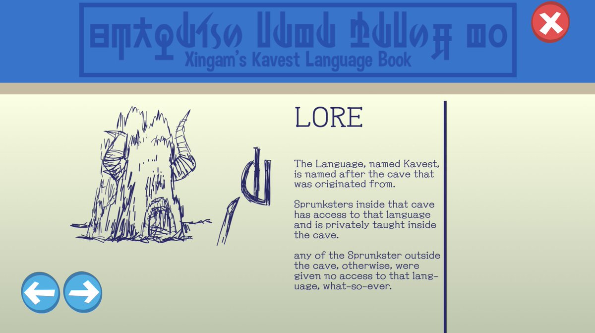 Rufferstuff's tweet photo. Unfinished lore of the Kavest Language/Conlang
#sprunksters #conlang https://t.co/HpLK2EApKK