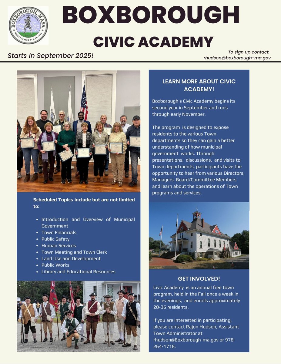 Town of Boxborough tweet media