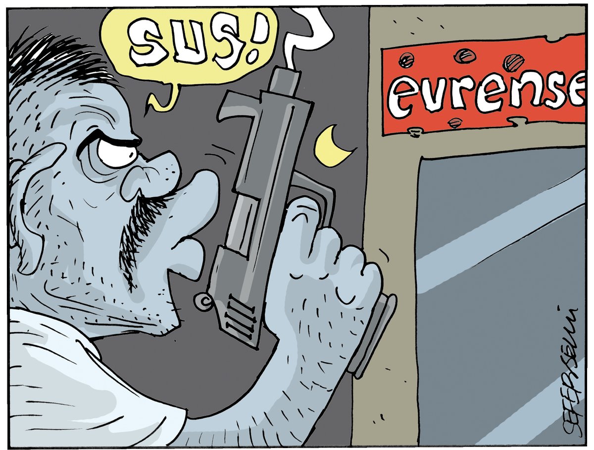 #SeferSelvi'nin karikatürü