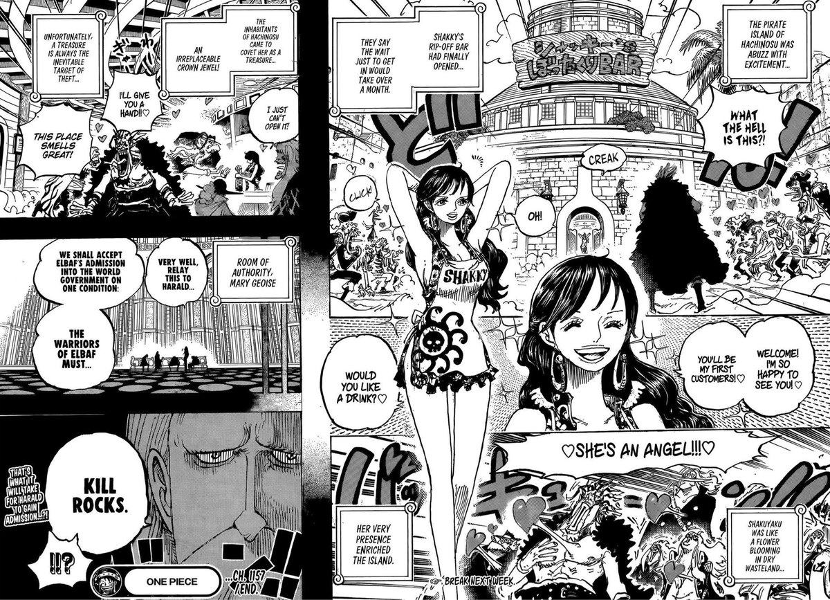 if the treasure of god valley does end up being shakky it’ll be the worst twist in one piece history 😭😭#ONEPIECE1157