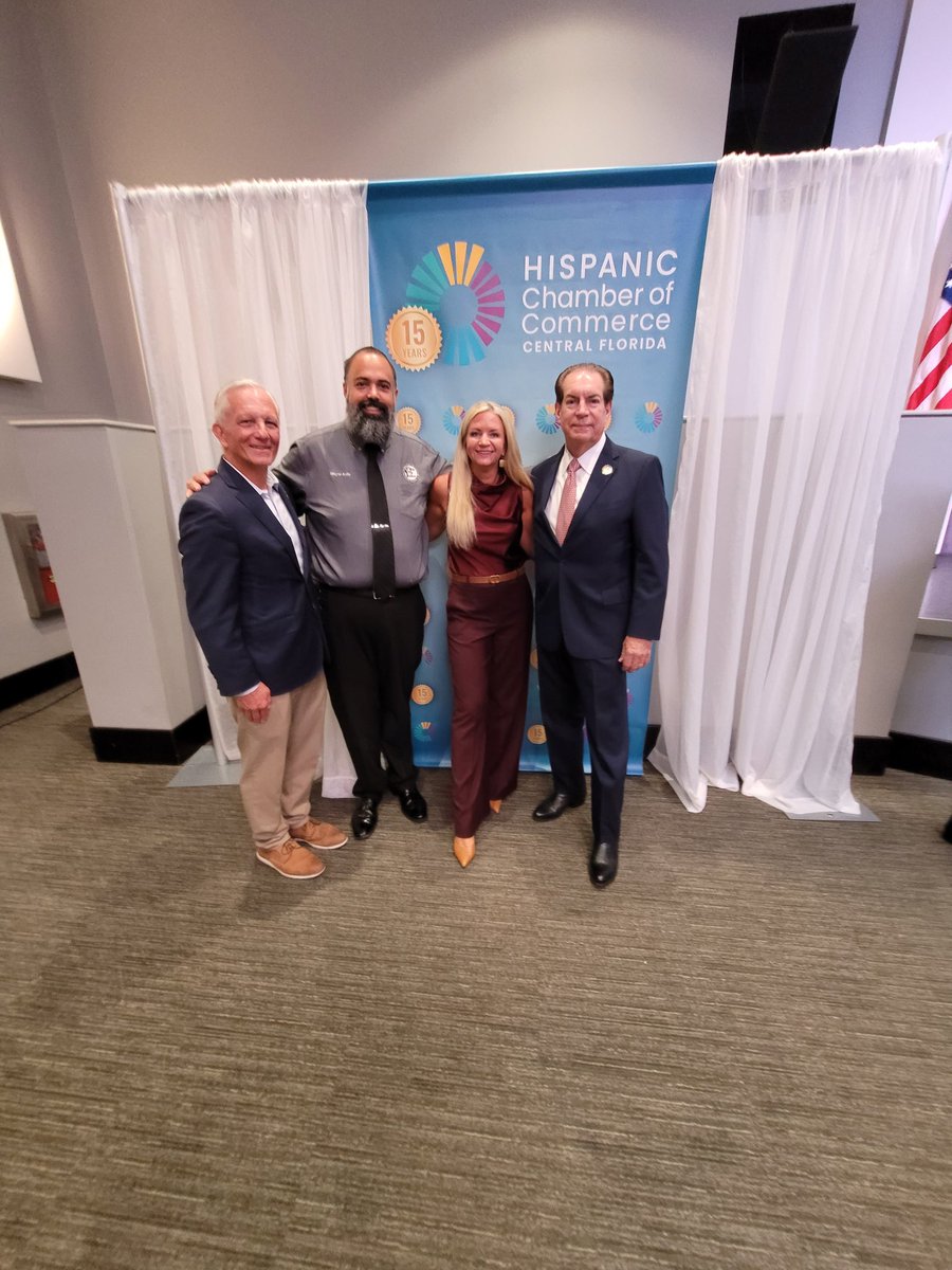 I had a great time joining my colleagues for a Legislative Forum put on by the Hispanic Chamber of Central Florida.
