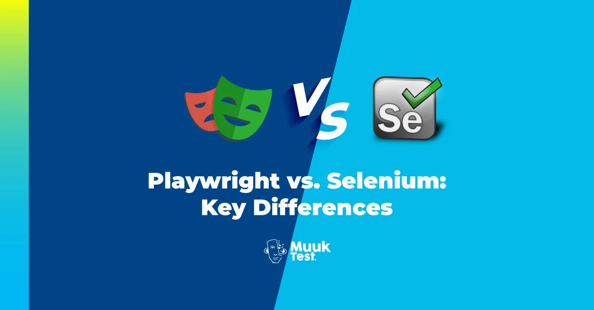 Speed or legacy power?🚀Playwright vs. Selenium. We compare them across 13 key factors so you can choose wisely.

Skip the guesswork, choose smarter for your team.

🔗muuktest.com/blog/playwrigh… 

#Playwright #Selenium #TestAutomation #SoftwareTesting