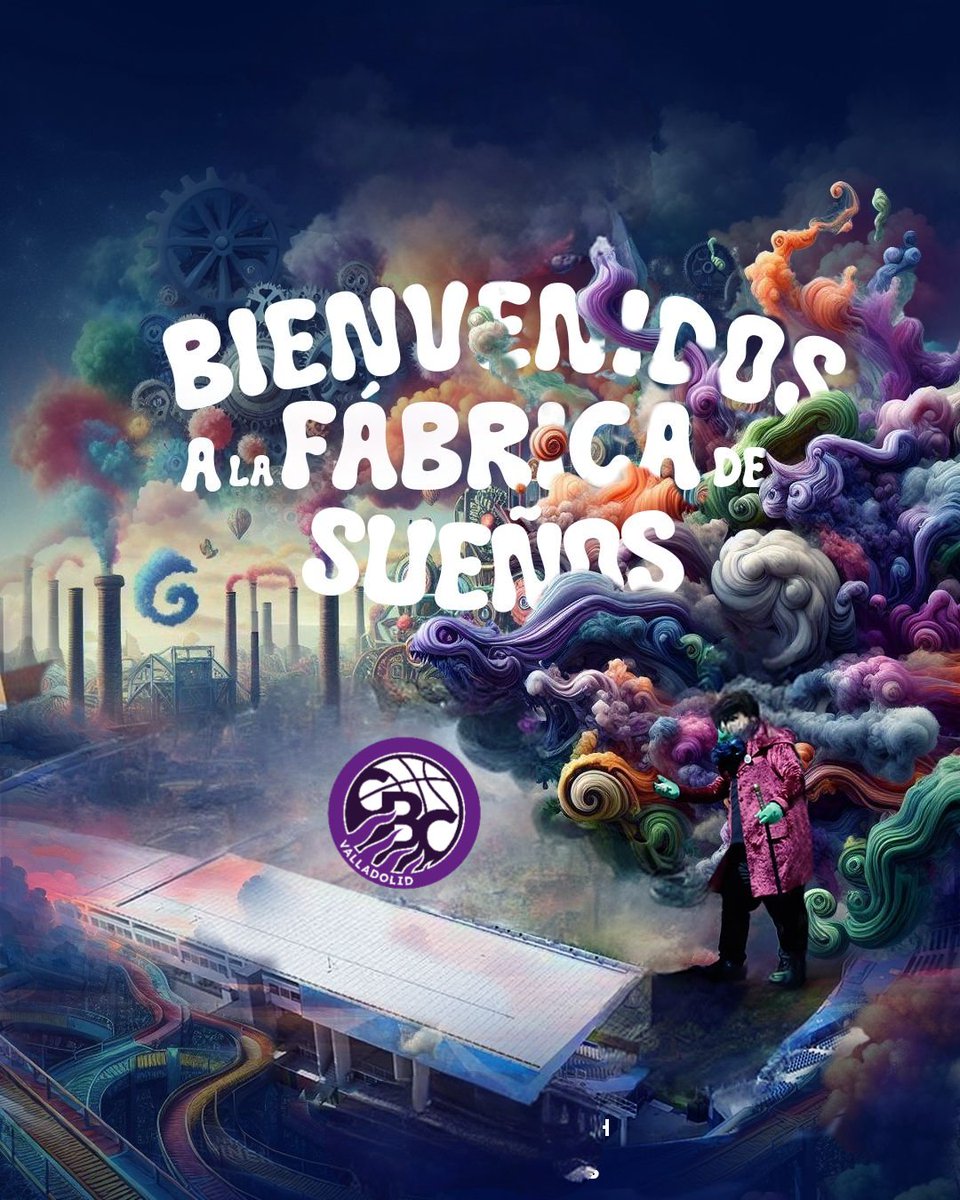 👋🏽 ¡Buenas noches, afición!

BIENVENIDOS A LA FABRICA DE SUEÑOS que va a ser el <a href="/CBC_Valladolid/">UEMC Baloncesto Valladolid</a>

🎟️ ¡Abónate al <a href="/CBC_Valladolid/">UEMC Baloncesto Valladolid</a> en bit.ly/3TJqA1B y soñemos juntos!

#SomosValladolid 
#LaUnionHaceValladolid
#ValladolidDePorVida