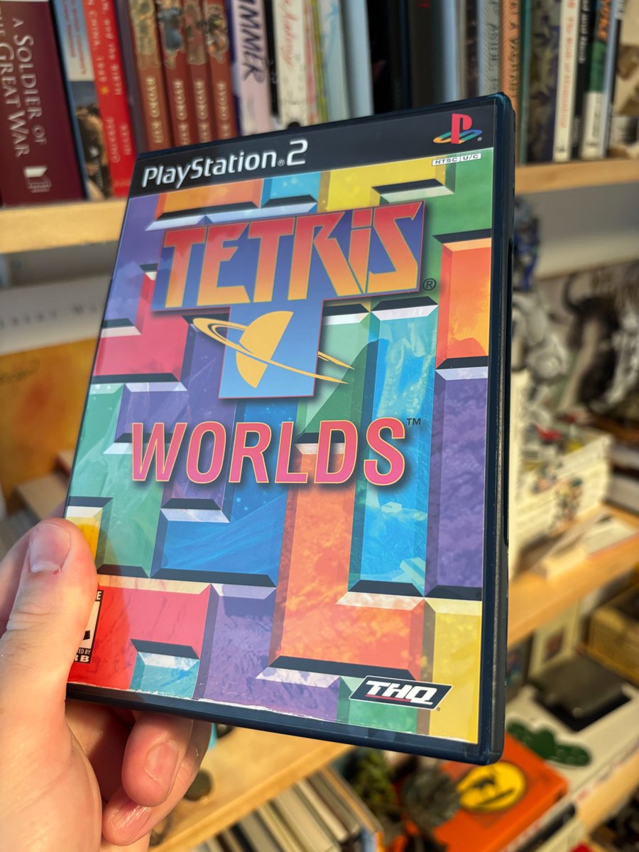 I ordered a copy of Tetris Worlds for Roger Dean (who did the cover art) to sign at Concept101 in London next week, but received this rancid north american version instead :( My bad I should have known NA always get shafted when it comes to boxart.