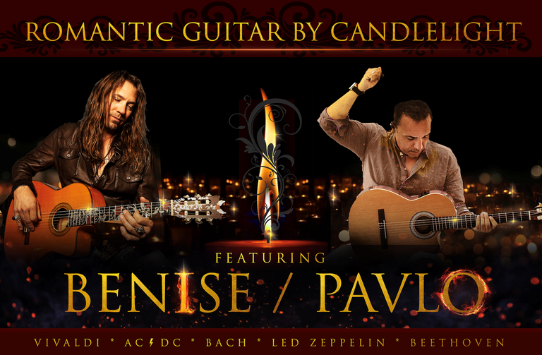 Date change!
Due to scheduling conflicts with the tour’s travel, “Romantic Guitar by Candlelight - Benise &amp; Pavlo” has been rescheduled for Friday, November 14 at 7 pm. tinyurl.com/3a6pfdpj
#KiMoTheatre #LoveTheKiMo