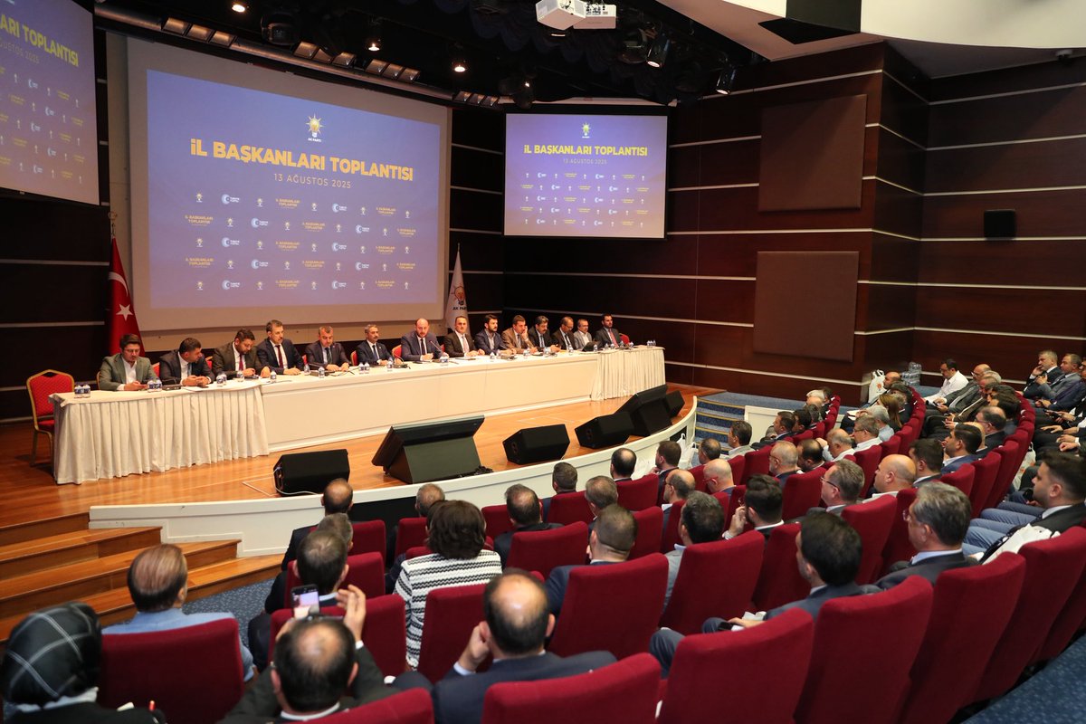 Teşkilat çalışmalarımızı değerlendirdiğimiz İl Başkanları Toplantımızı gerçekleştirdik.