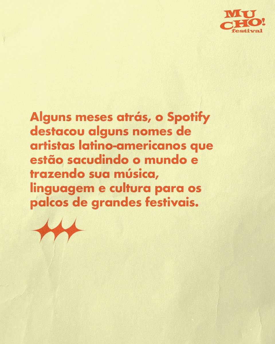 festivalMUCHO's tweet photo. Artistas latinos dominando os palcos do mundo? AMAMOS! 🔥 Segue o fio! https://t.co/suyixf3rFT