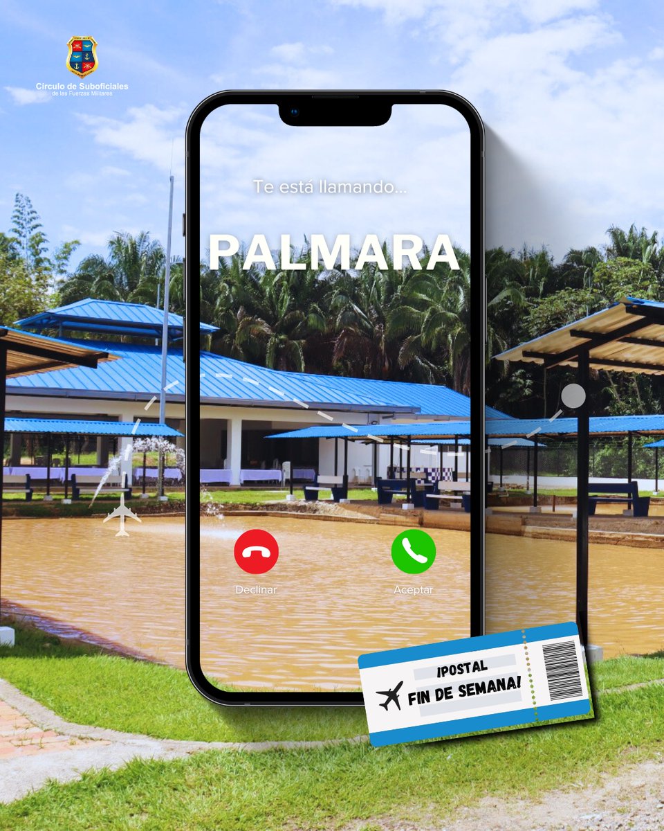 Le damos la bienvenida al fin de semana con esta foto postal de nuestra Sede Vacacional La Palmara 🏖

🐟El plan perfecto para este festivo es volar las cañas en el lago de pesca 🎣
Cualquier día es bueno para visitar nuestras sedes ¡Te esperamos! 😃😎

 #CirculoDeSuboficiales