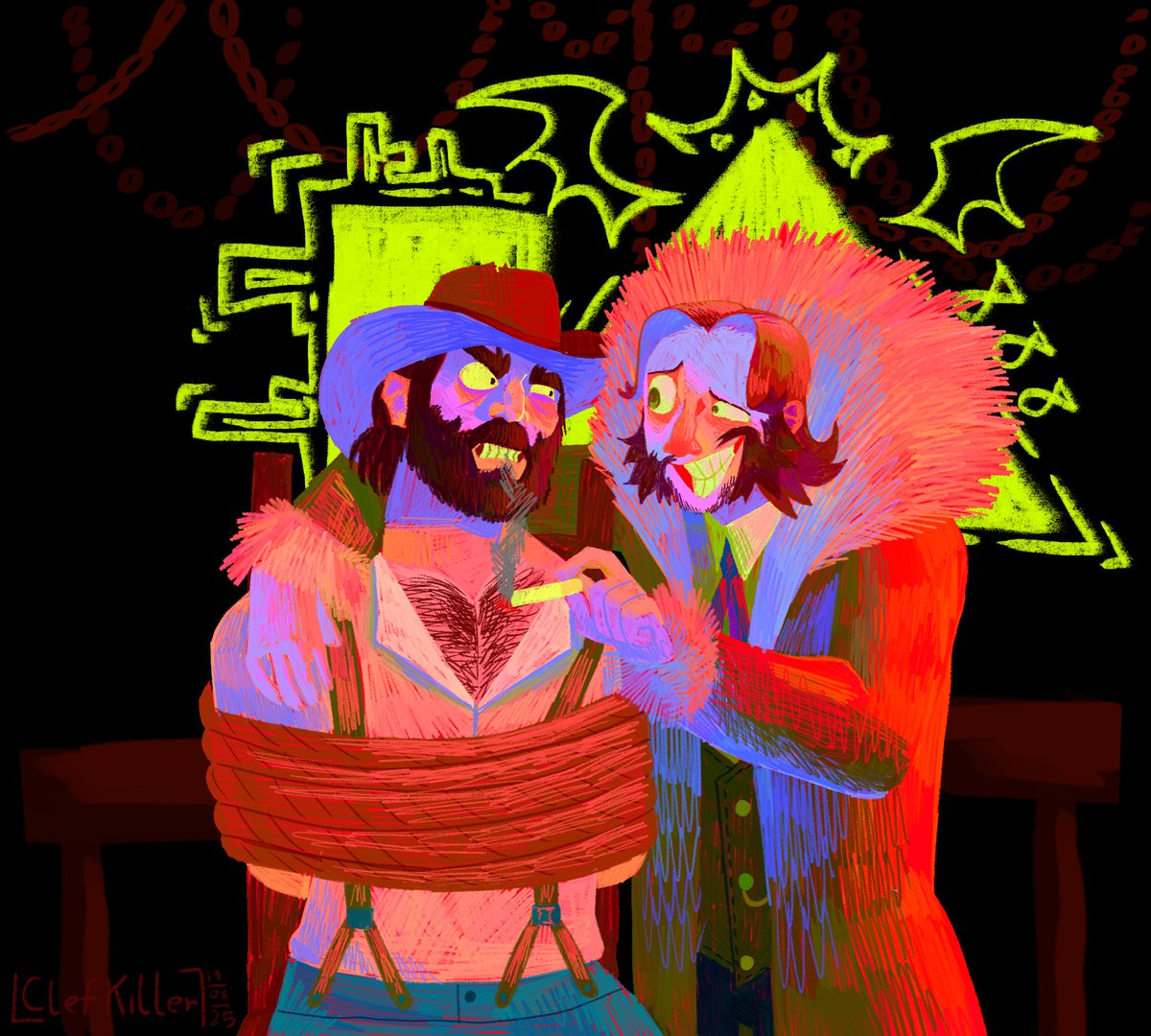 ClefKiller's tweet image. I CAN'T STOP DRAWING KIERAN O'DRISCOLL

#rdr2 #rdr2fanart #kieranduffy #billwilliamson