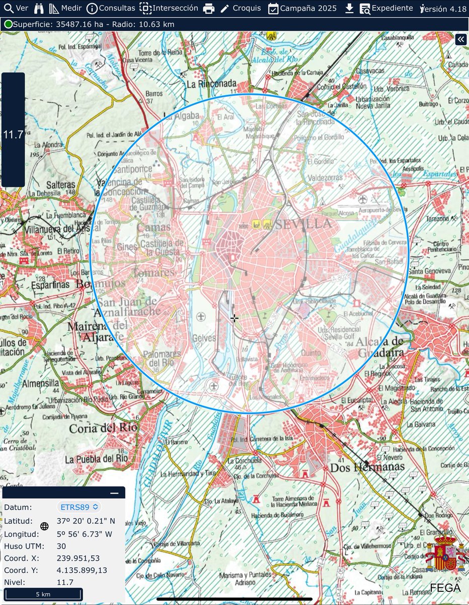 El incendio de Zamora y León ha quemado 37.000 hectáreas. 

Esta es la superficie que equivale ese territorio sobre la ciudad de Valladolid, León, Sevilla y Madrid.

Para que todos se hagan una idea del desastre de la destrucción de los servicios públicos de Mañueco.