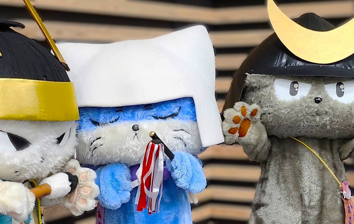 みんなと会えるの楽しみニャ―💙💜💚 #出陣依頼受付中 #みんなと