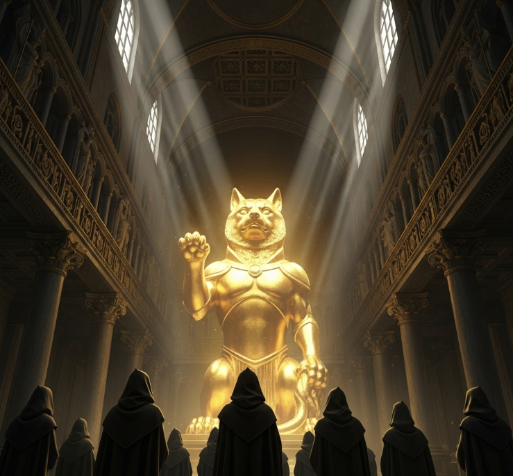 TheCultOfDoge's tweet photo. The Cult of Doge ($FIDELIS)  We are not just another coin. We are a decentralized movement built on the unshakable foundation of faith in the world's most beloved meme. Our creed is simple, our devotion is absolute, and our community is our strength. https://t.co/k00JfcNkRJ