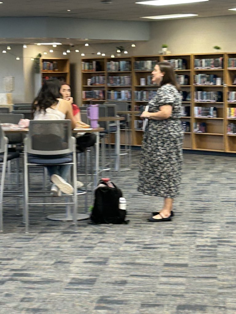 Kingwood High School Library tweet media