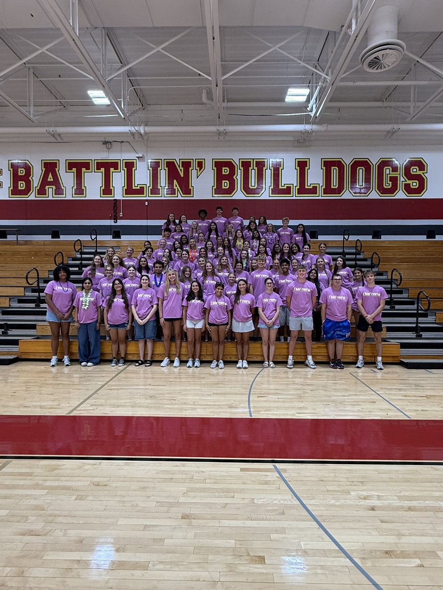 Welcome
Class of 2️⃣0️⃣2️⃣9️⃣!! 
BHS Link Crew Leaders welcomed the Class of 2029 today at our Frosh Fest!! 
💫🐾💫