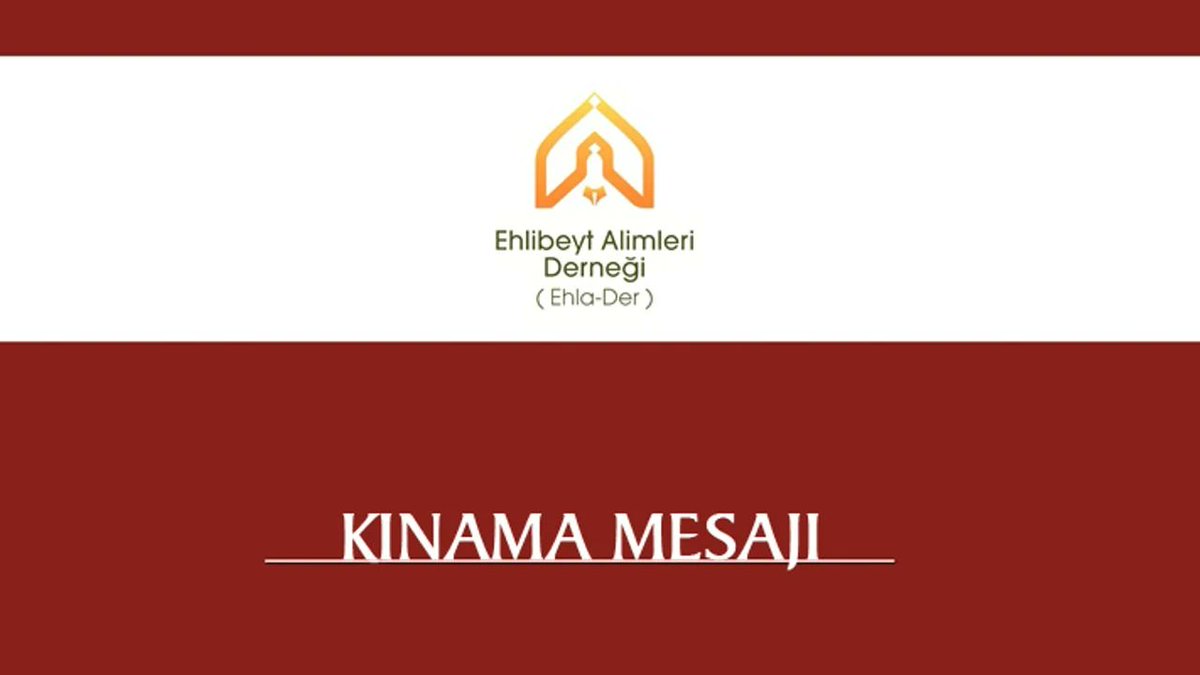 Ehla-Der'den Ş. Zeki Tümay Hocamıza Yapılan Saldırıya Kınama Mesajı..

 ehlibeytalimleri.com/ehladerden-s-z…