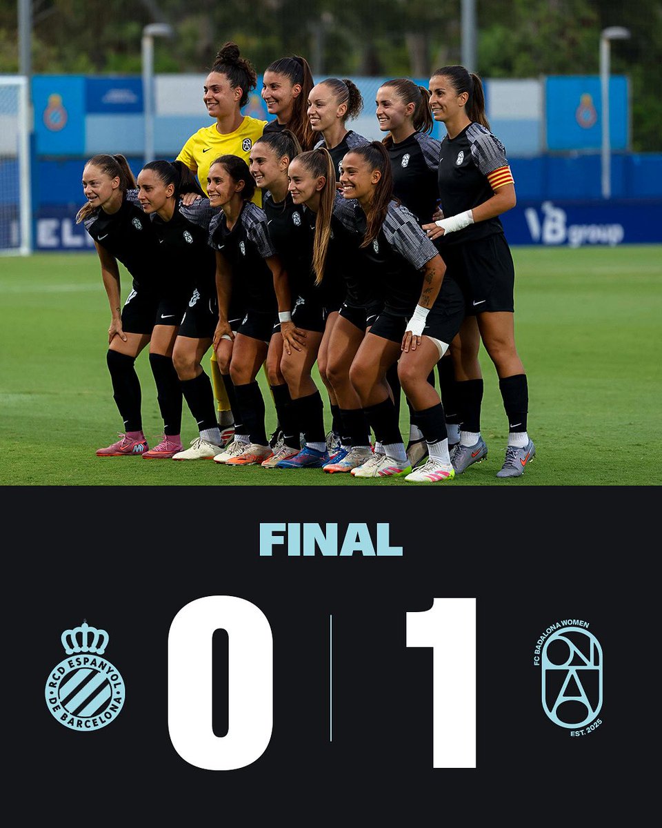 𝙁𝙄𝙉𝘼𝙇 𝘿𝙀𝙇 𝙋𝘼𝙍𝙏𝙄𝙏
Sumem una nova victòria a la pretemporada 🌊

⚽ <a href="/EstefiBanini_10/">Estefania Banini</a>

#weareONA #FCBadalonaWomen
