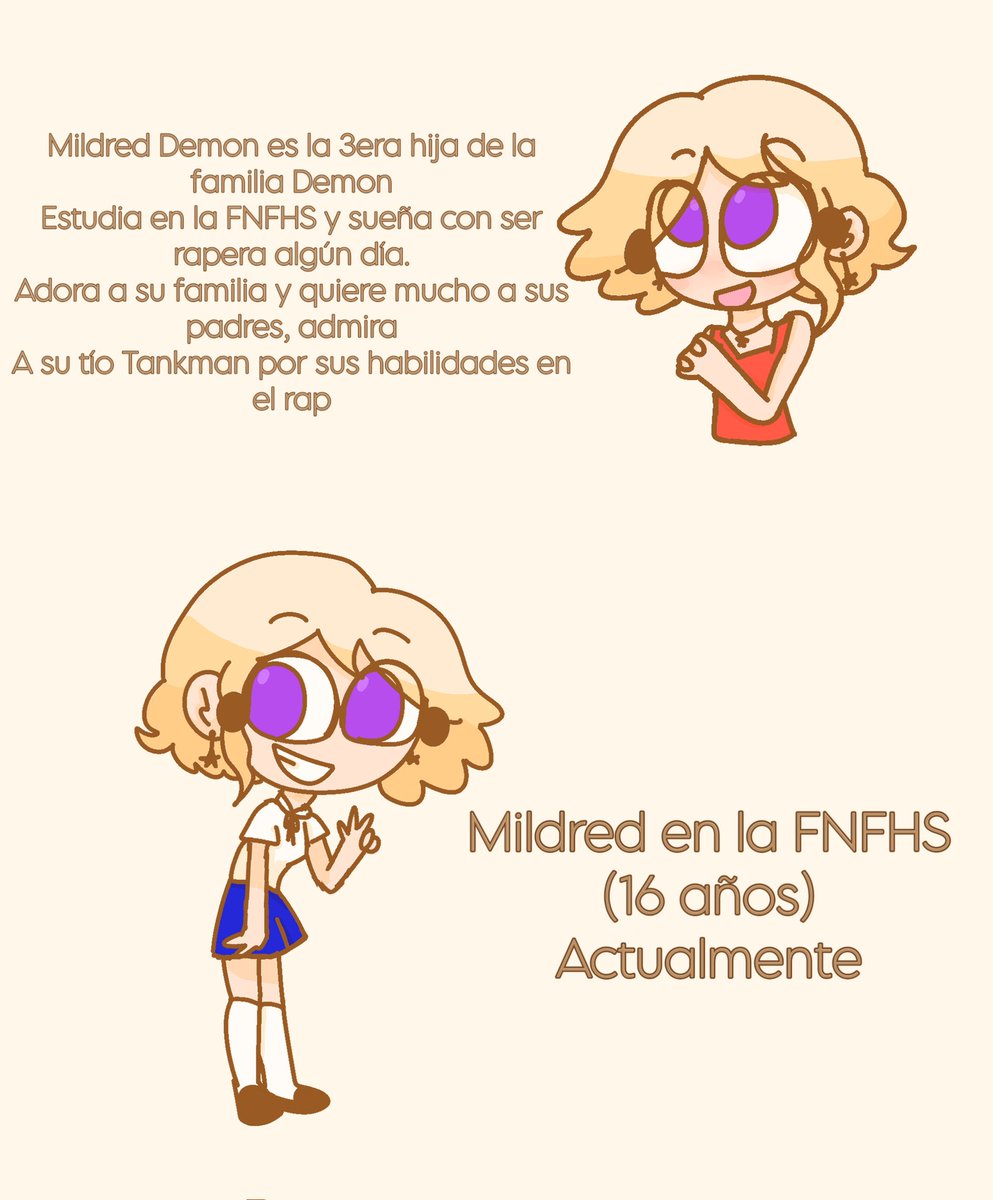 AngyloGl's tweet photo. Les presento a Mildred Demon 💛🔪la 3da de las hijas de Lemon y Jennie ♡ ojalá les guste conocer un poco de ella en formato carrusel🫶 3/5
🎶: AngyLo_8
Yt: AngyLo💗
X: AngyLo
#oc #hija #daughters #mildred https://t.co/D01P71I7v0