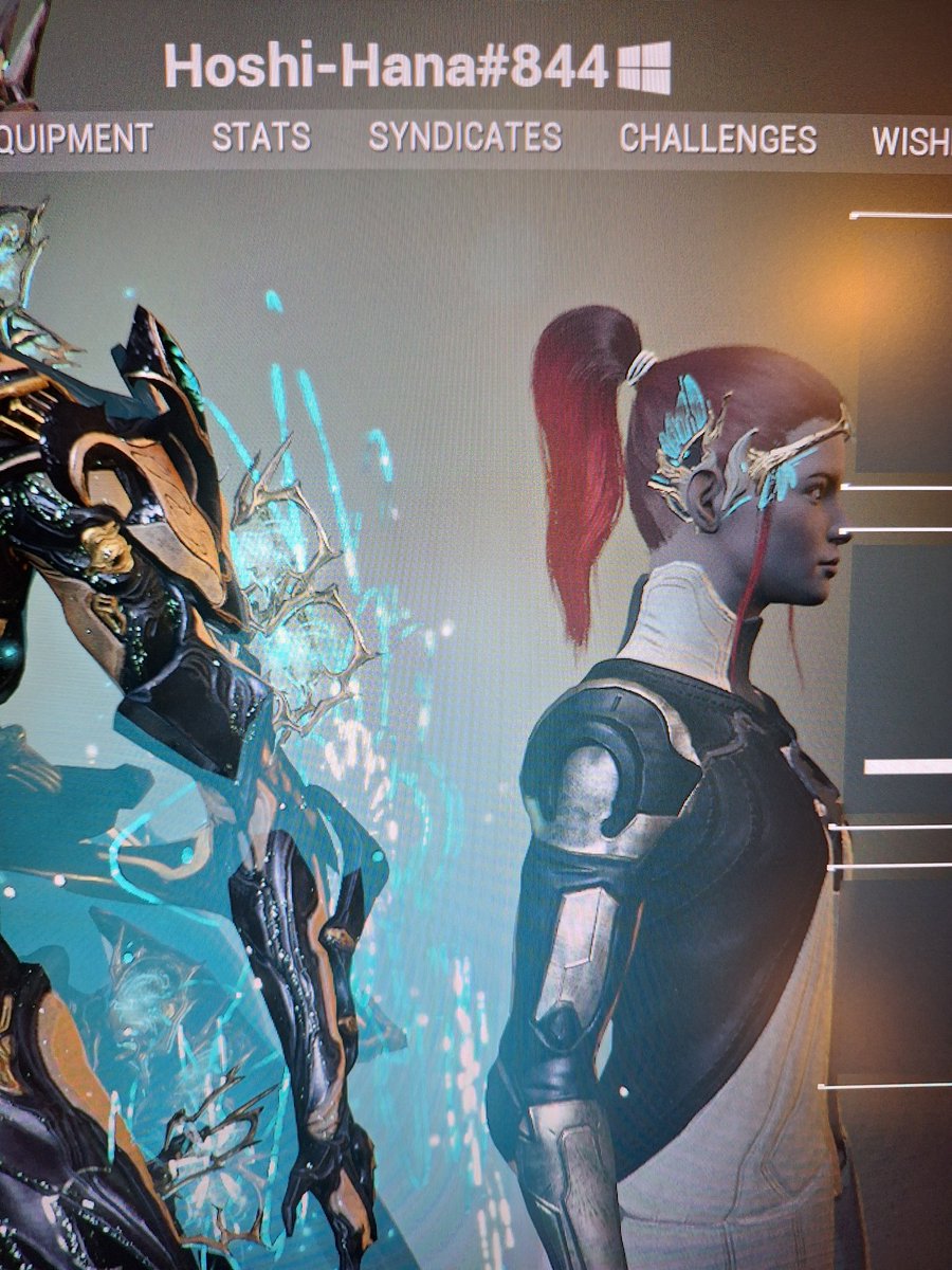 It - finally(?) - happened😲 My username in #warframe is now also Hoshi-Hana😊

Feel free to add me❤️ I would love to play with more Starblooms!🥰