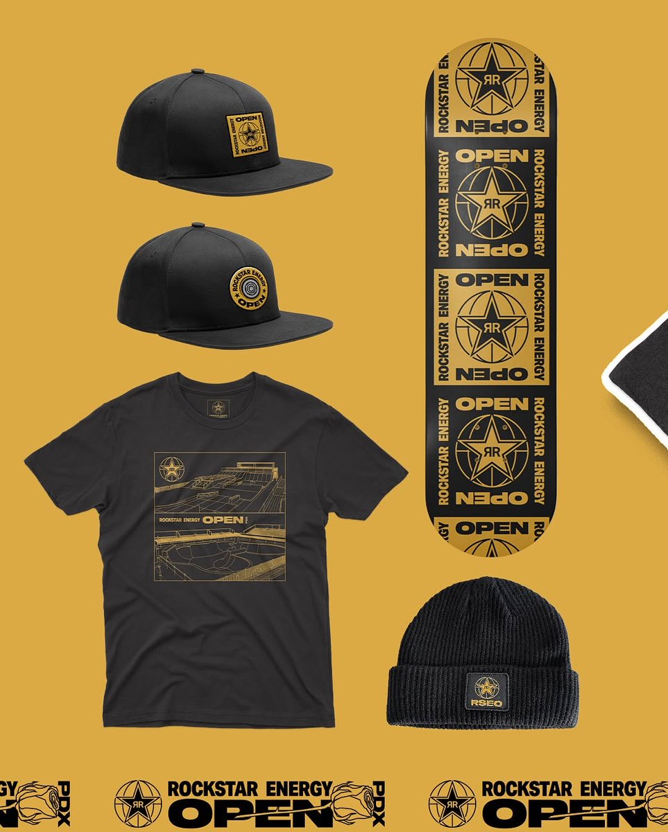 the_platfrm's tweet image. 🚨Fresh gear drop alert! 🚨Check out the new 2025 @rockstarenergy Open gear hitting Waterfront Park this weekend. Swing by the merch booth and grab yours before they’re gone! #RockstarEnergy #platfrm