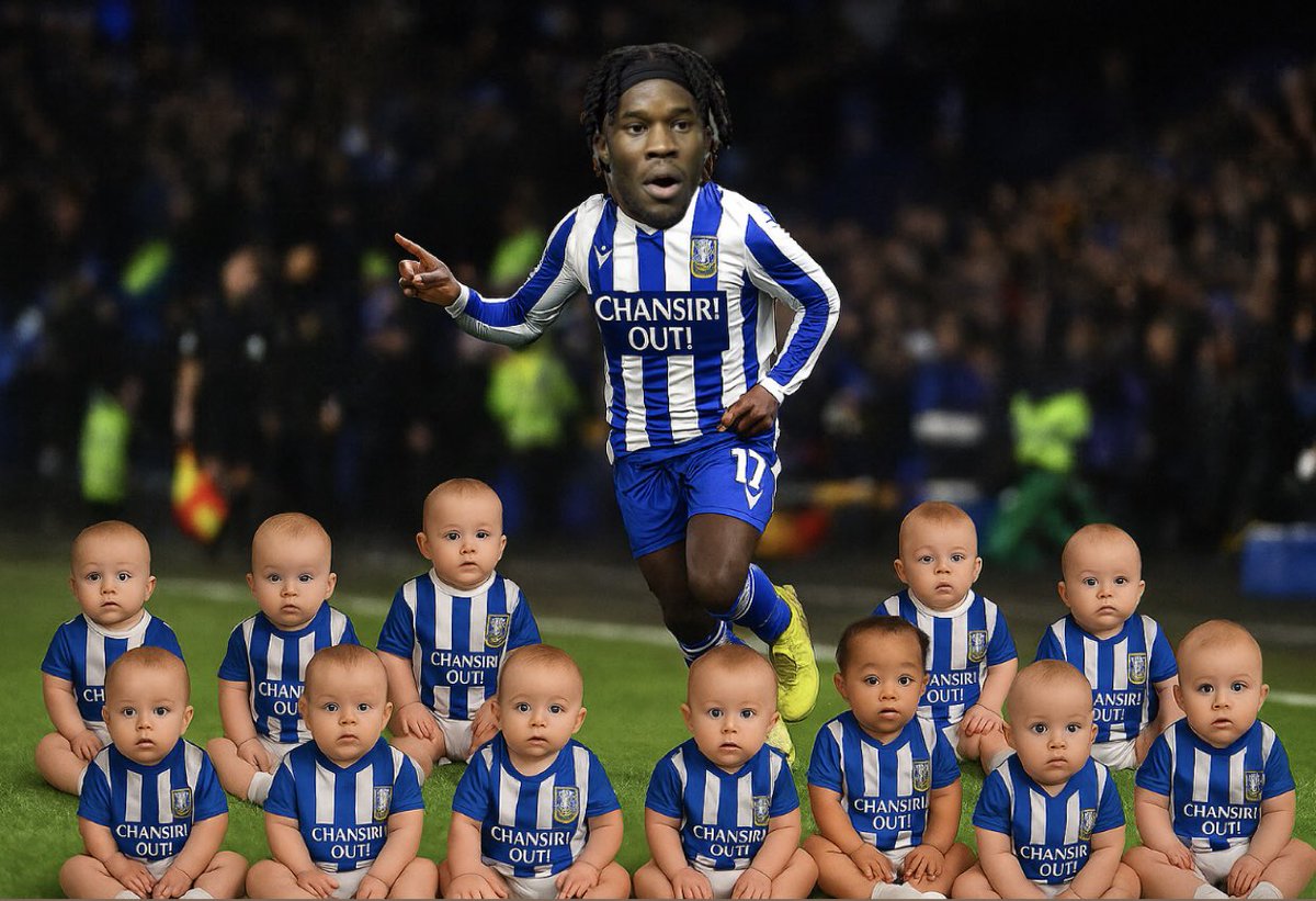 SWFCMont's tweet photo. @swfc @MrVegas_Casino 🎶 Ike Ugbo’s babies Ike Ugbo-oooo!!! 🎵 🦉 👶 💙 https://t.co/bOStK4zqMB