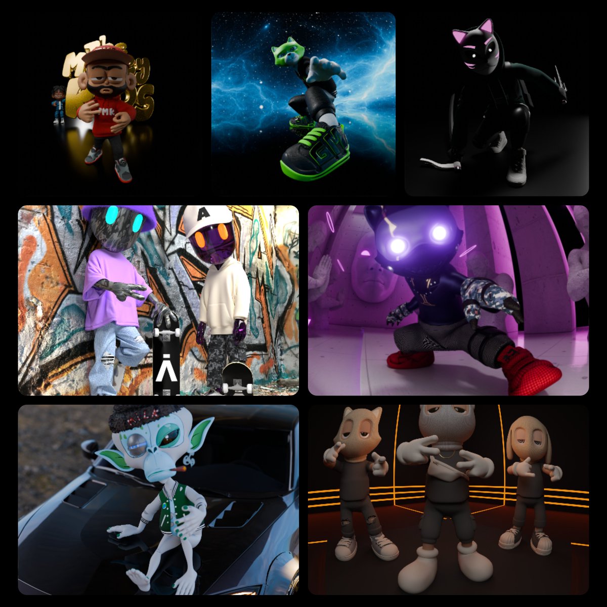 Literally my Web3 3D gang 🫡

We don’t just own the JPEG, we own the asset 🔥