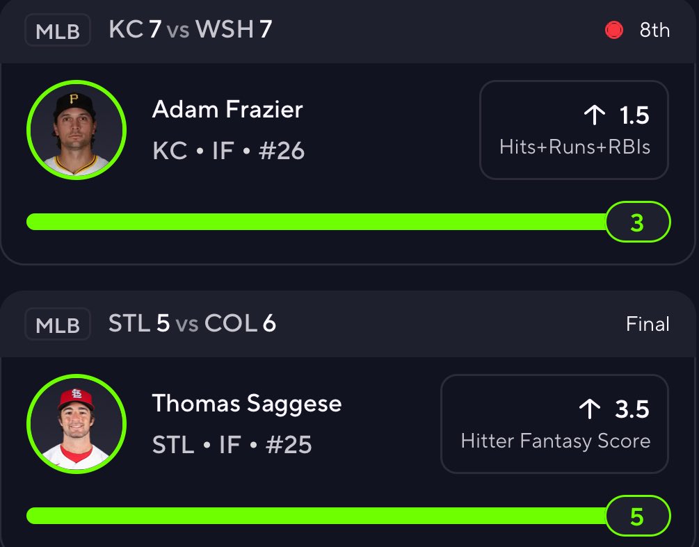 We all green to start the day 🦈💰💰🦈

#Winning #MLB #PrizePicks #GamblingX #SportsBettingX #Green