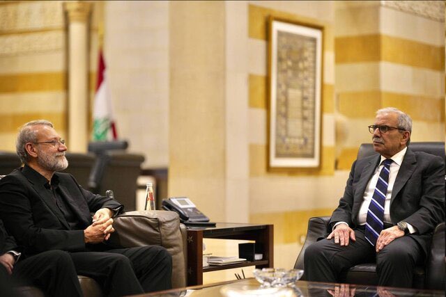 fresh_sadegh's tweet photo. 4- In reaction to his remarks, 🇱🇧PM reportedly told Larijani “Beirut doesn’t need to learn a lesson from any side (Iran) neither will accept foreign interference in its affairs (aka Iran).
Lebanon’s president reportedly told him no party in Lebanon is allowed to possess weapons. https://t.co/7atlt2Pucu