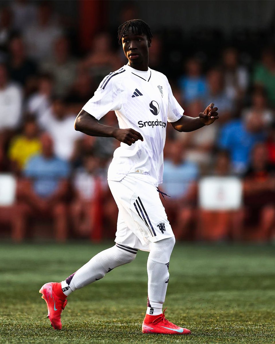 Official statement from Manchester United: 

“Sekou Kone is conscious, stable and communicating with United’s medical team. He has been taken to hospital as a precaution for further checks.”

Sending our love and strength to him and his loved ones.