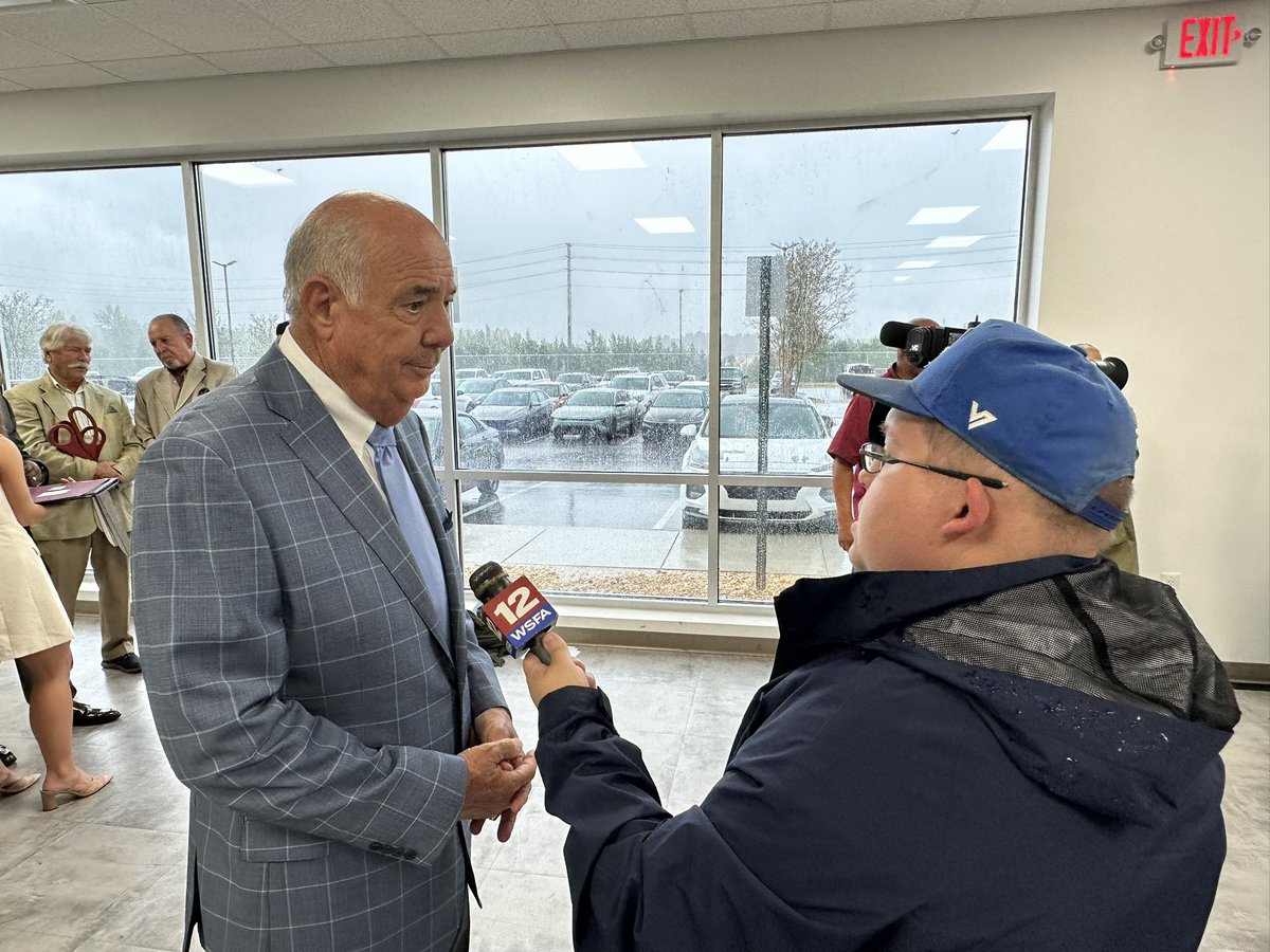 It might have been rainy, but the outlook in Tuskegee &amp; Macon County is bright after today’s ceremonial opening of a new electrical substation in Tuskegee Commerce Park. The station will help supply needed power to the Samkee auto supplier facility as well as future industries.